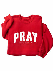 Pray Continuously Crewneck Sweatshirt
