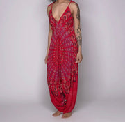 Boho Red Jumpsuit