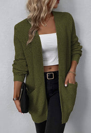 Women’s Knitted Open Front Cardigan