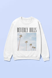BEVERLY HILLS PHOTOGRAPH GRAPHIC SWEATSHIRT
