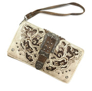 Western Women's Cowgirl Shine Buckle Wallet