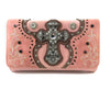 Vintage Cross Western Crossbody Wallet