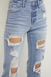 Ripped Boyfriend Jeans
