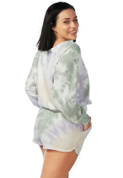 Tie Dye Sweat Top