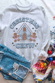 CHRISTMAS CREW GINGERBREAD COOKIES SWEATSHIRT