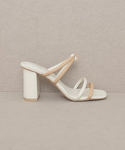 OASIS SOCIETY Sawyer - Two Strap Summer Heel