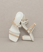 OASIS SOCIETY Sawyer - Two Strap Summer Heel