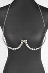 Oversize Rhinestone Iconic Bra Chain