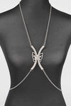 Butterfly Iconic Rhinestone Bra Chain