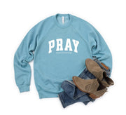 Pray Continuously Crewneck Sweatshirt