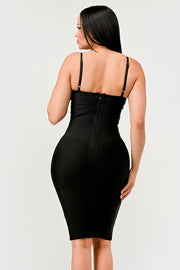 Maze Enigma Bodycon Dress