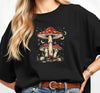 Boho Retro Mushrooms Graphic Tee