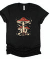 Boho Retro Mushrooms Graphic Tee