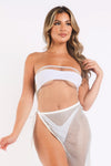 Sheer Mesh Sunsuit