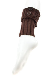 KNITTED WINTER LEG WARMERS