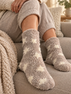 Soft Light Brown Chenille Socks