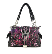 Rhinestone Buckle Branch Camouflage Women's Handbag Purse