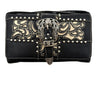 Western Cross Design Studded Wallet