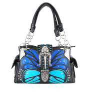 Butterfly Art Buckle Women's Handbag Purse