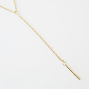 Delicate Lariat Necklace