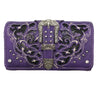 Western Women's Cowgirl Shine Buckle Wallet