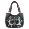 Cross Flower Blossom Western Purse