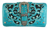 Western Women's Cowgirl Shine Buckle Wallet