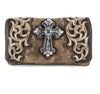 Cross Western Women's Brown Wallet Clutch