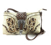 Western Floral Buckle Crossbody Pouch Bag