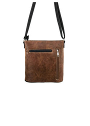 Cross Flower Blossom Western Crossbody Purse