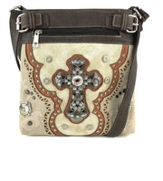 Rustic Western Cross Messenger Bag