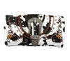 Leather Buckle Crossbody Wallet