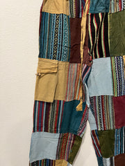 Multicolor Patchwork Pants by Kathmandu