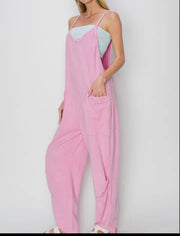 Mineralwash Onesie Jumpsuit with Pockets