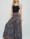 Tie dye wide pants