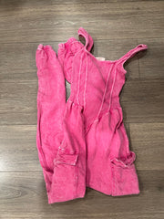 Mineral Wash Cargo Jumpsuit