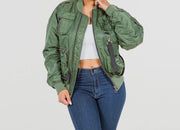 Pop Out Pocket Bomber Jackets