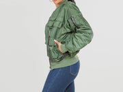 Pop Out Pocket Bomber Jackets