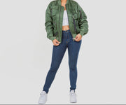 Pop Out Pocket Bomber Jackets