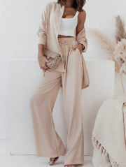 Casual Fashion Long Sleeve Pants Set