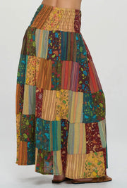 Smoked patchwork skirt/dress