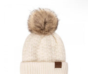 Cream Colored Beanie