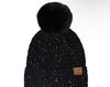 Black Sparkle Beanie