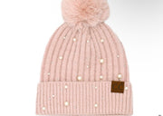 Pink Pearl Beanie