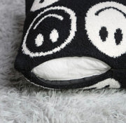 ComfyLuxe Small Happy Face Pillow Cover