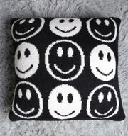 ComfyLuxe Small Happy Face Pillow Cover