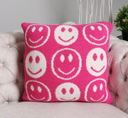 ComfyLuxe Small Happy Face Pillow Cover