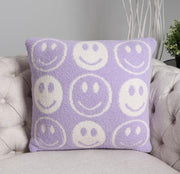 ComfyLuxe Small Happy Face Pillow Cover