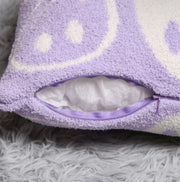 ComfyLuxe Small Happy Face Pillow Cover