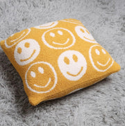 ComfyLuxe Small Happy Face Pillow Cover